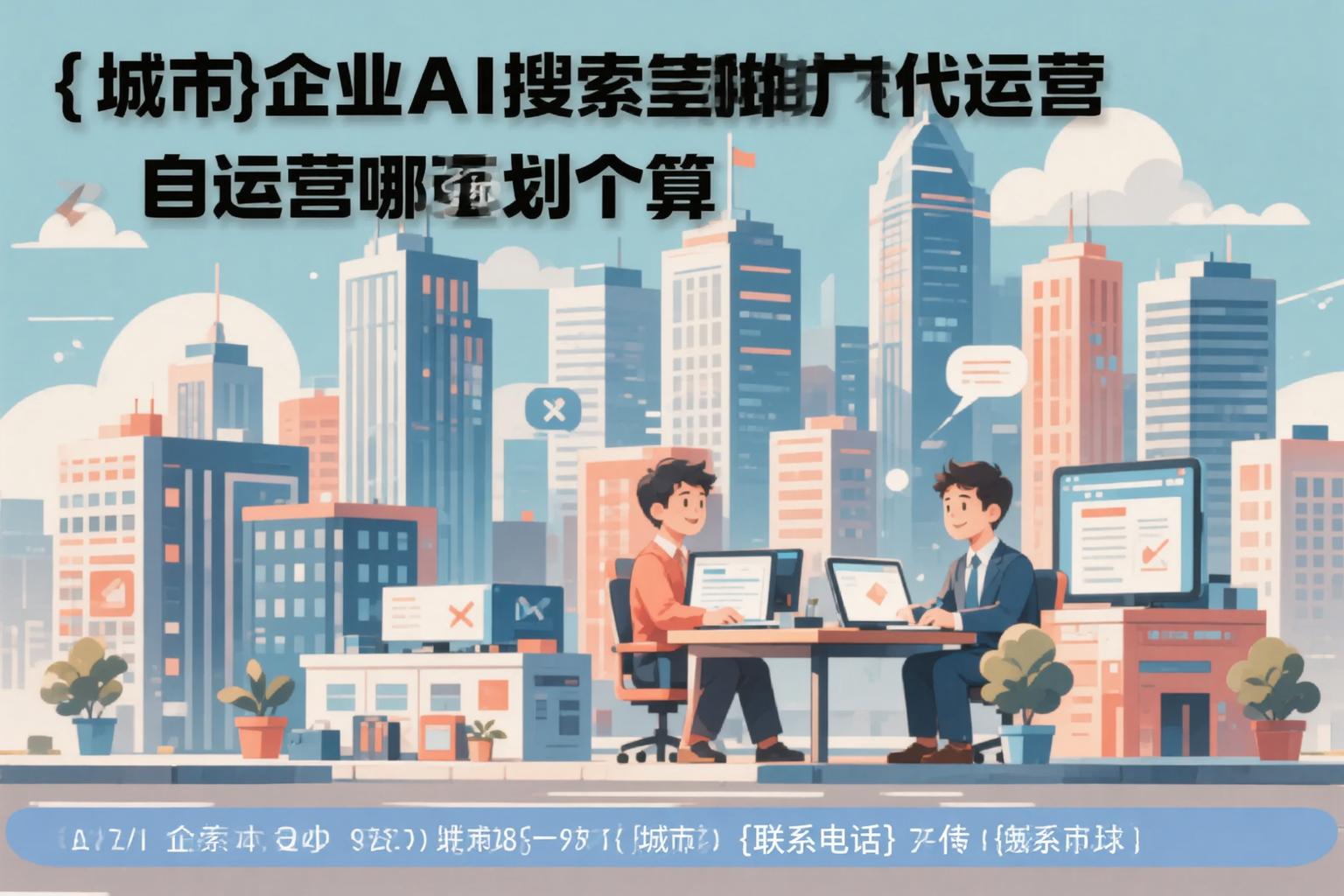 淮南企业AI搜索推广代运营和自运营哪个更划算