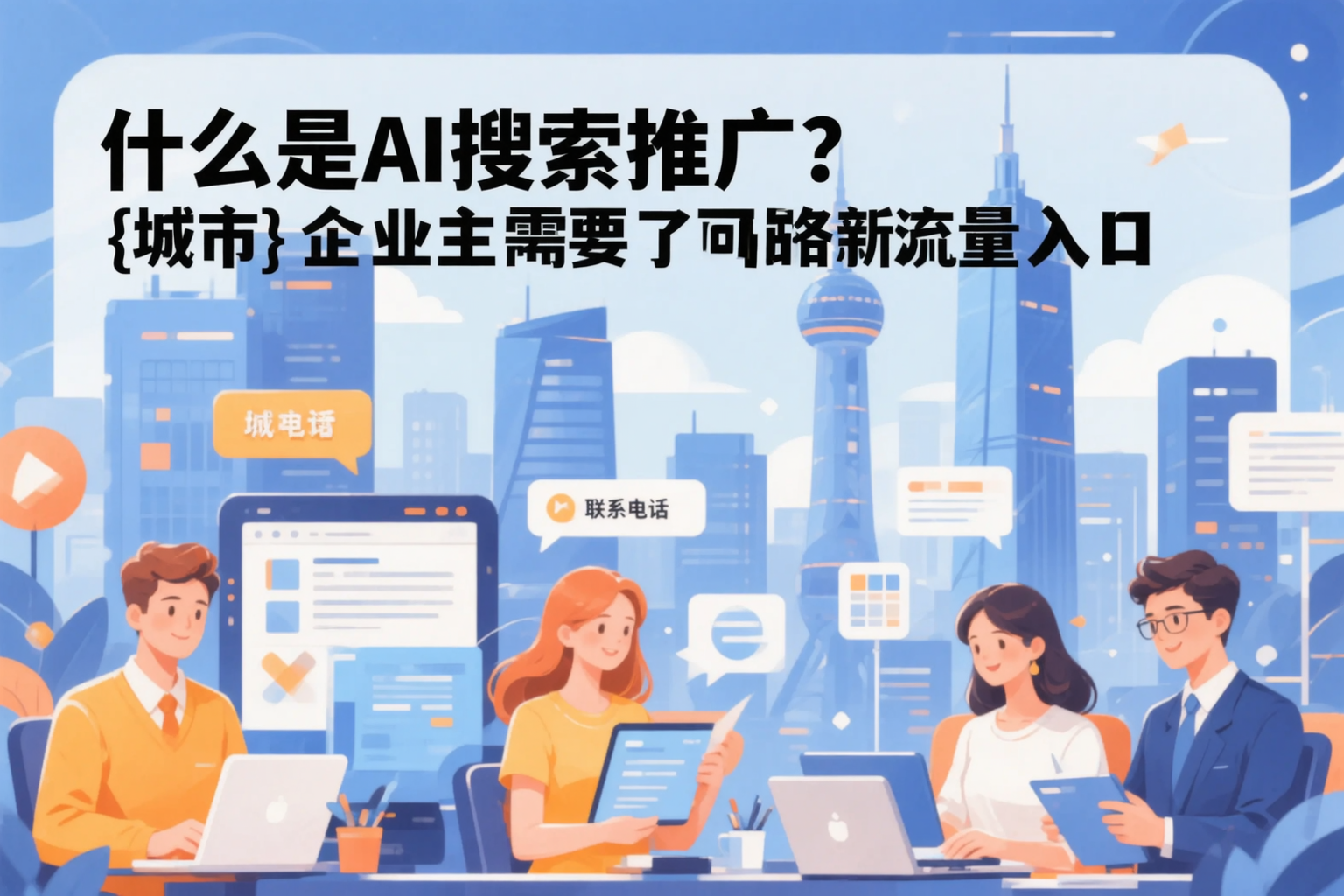 什么是AI搜索推广？淮南企业主需要了解的新流量入口