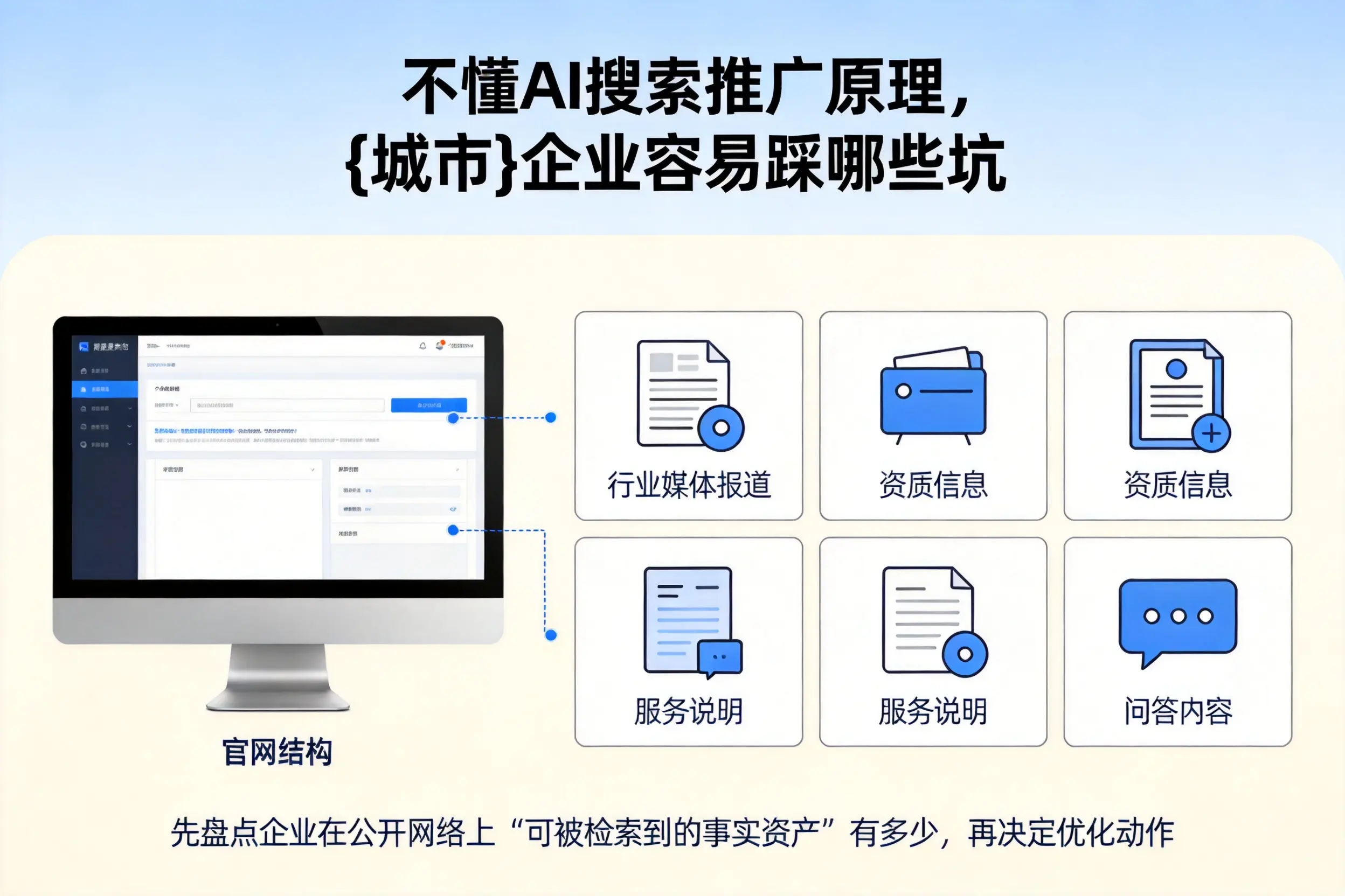 不懂AI搜索推广原理，淮南企业容易踩哪些坑